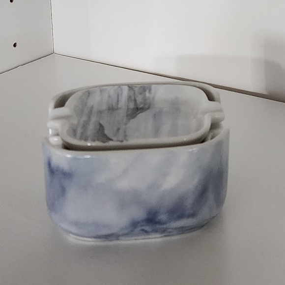 Hand Painted Tea Bag Plate Set - Picture 6 of 6